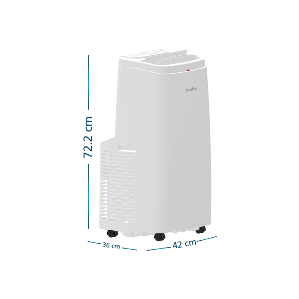 Aire Acondicionado, Portátil Mabe Mod: PTM12CABWJM2 12,000 Btu - Imagen 5