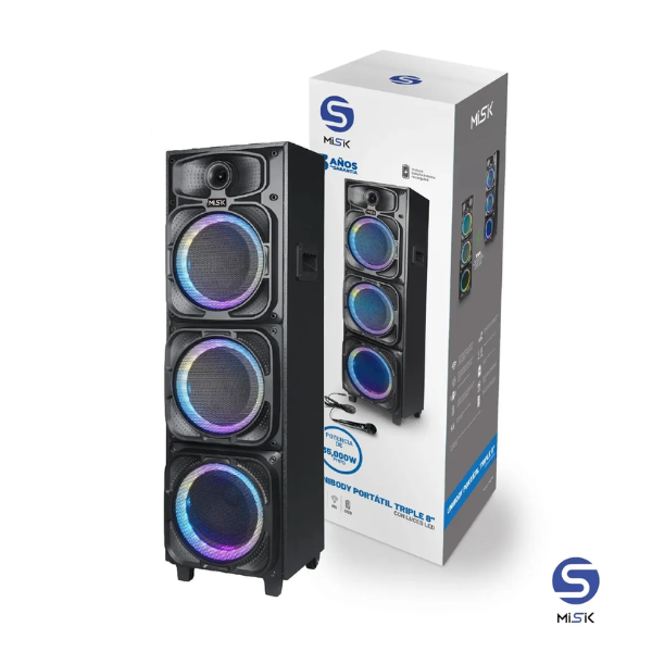 Electrónica, Bocina Portatil Misik Mod: MB2308 BLUETOOTH TWS - Imagen 5